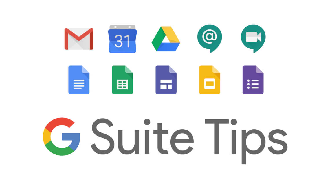 G suite nouveauté tips